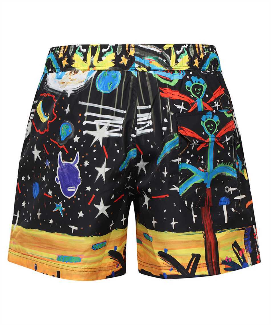 Palm Angels PMFD002E23FAB001 PALMITY ALLOVER Plavky 2