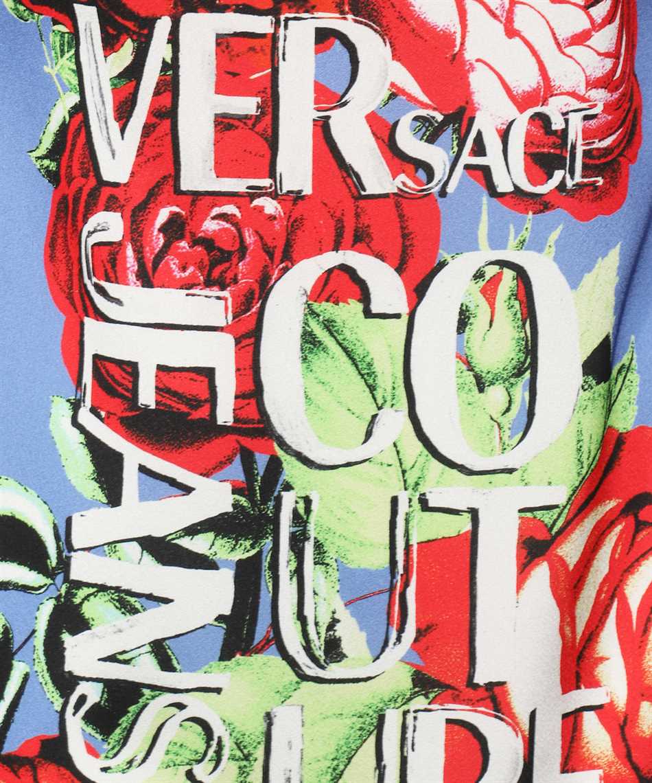 Versace Jeans Couture 74HAO936 NS229 ROSES MINI Dress 3