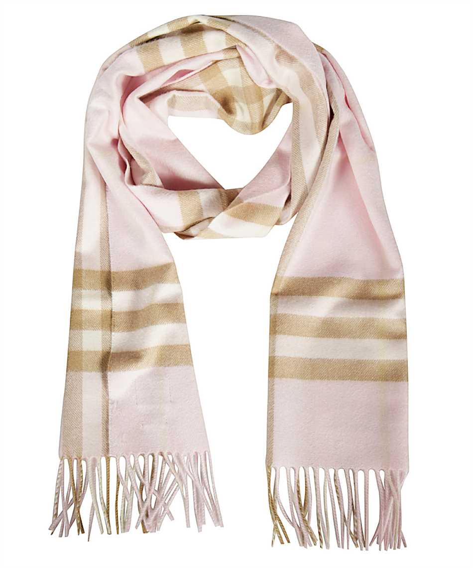 Burberry 8016396 CLASSIC CHECK CASHMERE Scarf Pink