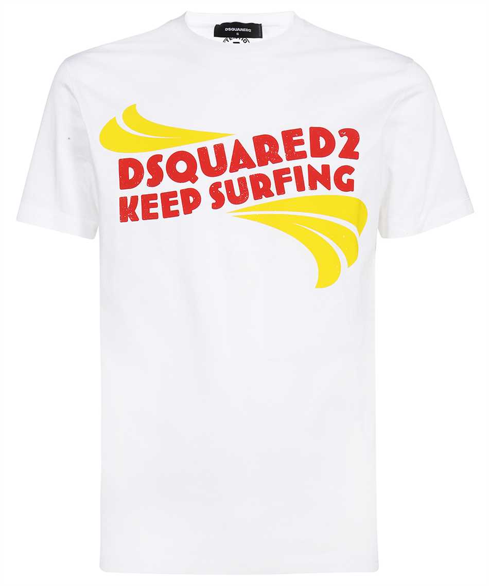 Dsquared2 S74GD1088 S23009 D2 KEEP SURFING Tričko 1