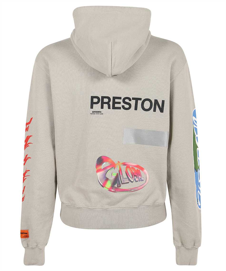 Heron Preston HMBB017S22JER003 GLOBAL COLLEGE Mikina 2