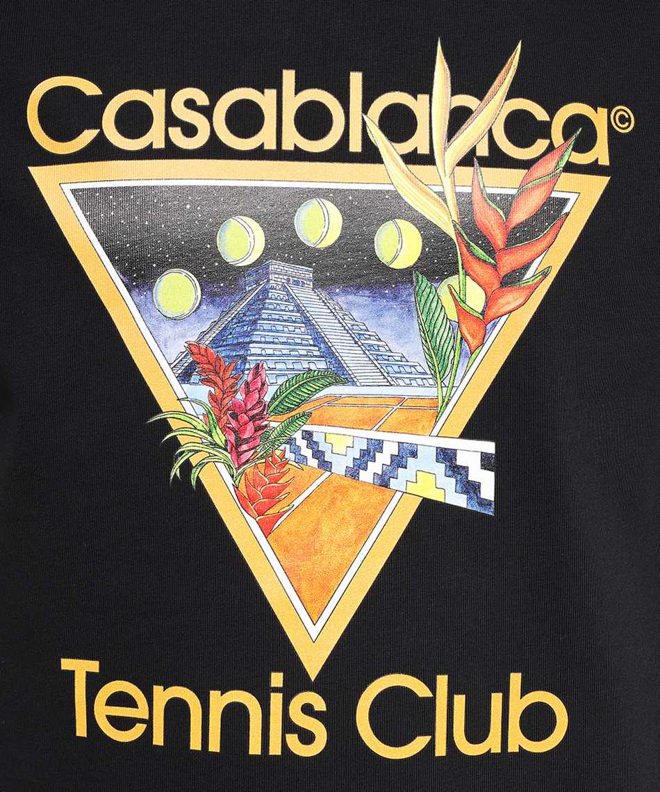 Casablanca MS23 JTS 001 15 TENNIS CLUB ICON PRINTED T-Shirt 3