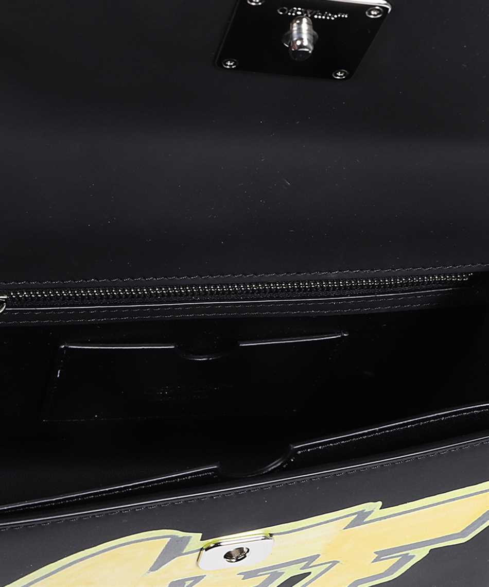 Off-White OWNP062F25LEA002 JITNEY 1.4 TOP HANDLE Ta�ka 3