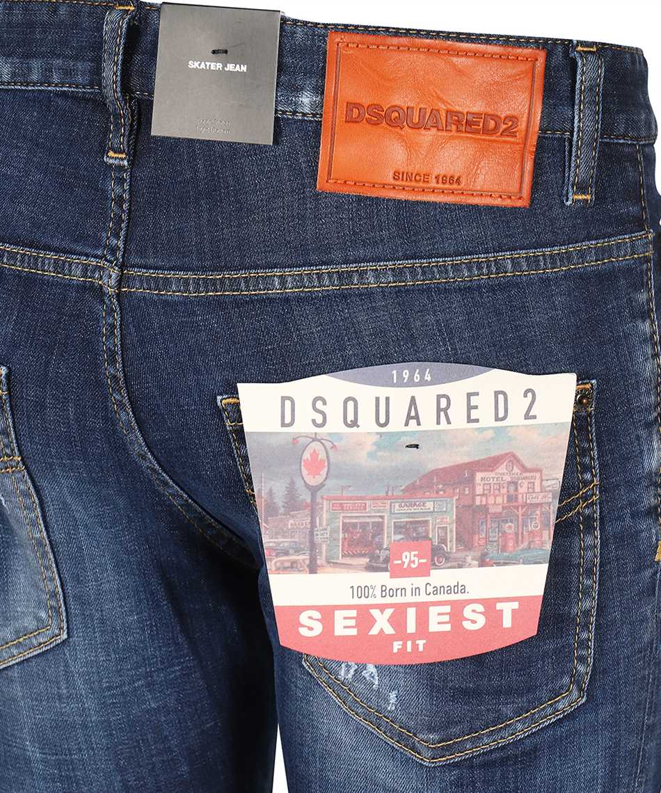 Dsquared2 S74LB1010 S30342 SKATER Jeans Blue
