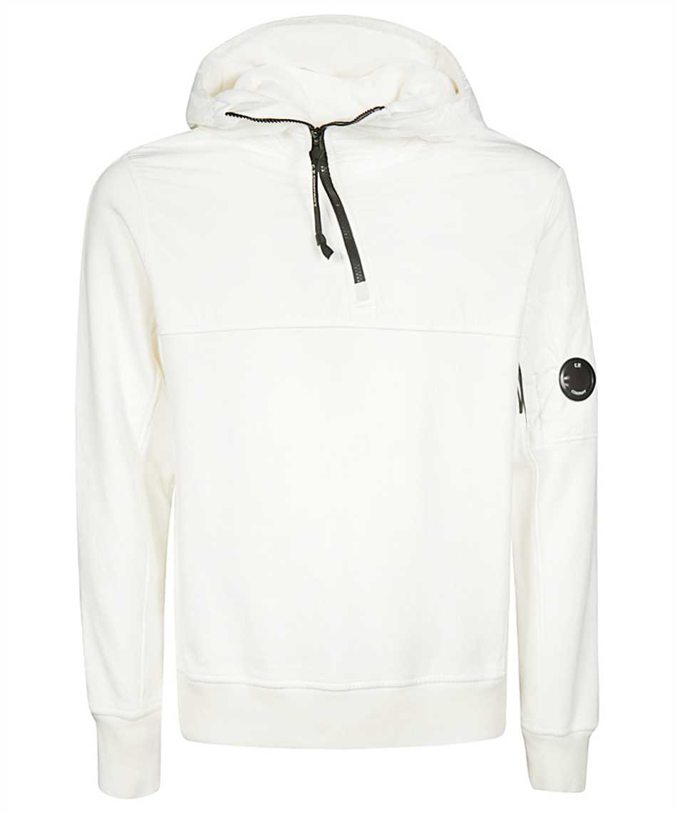 cp company white hoodie