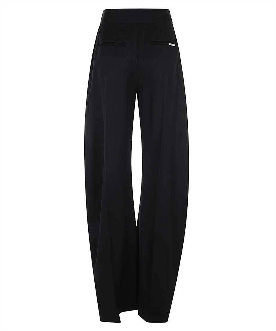 The Attico 251WCP00102 WWW065AA  Gary pleated-front Trousers 2