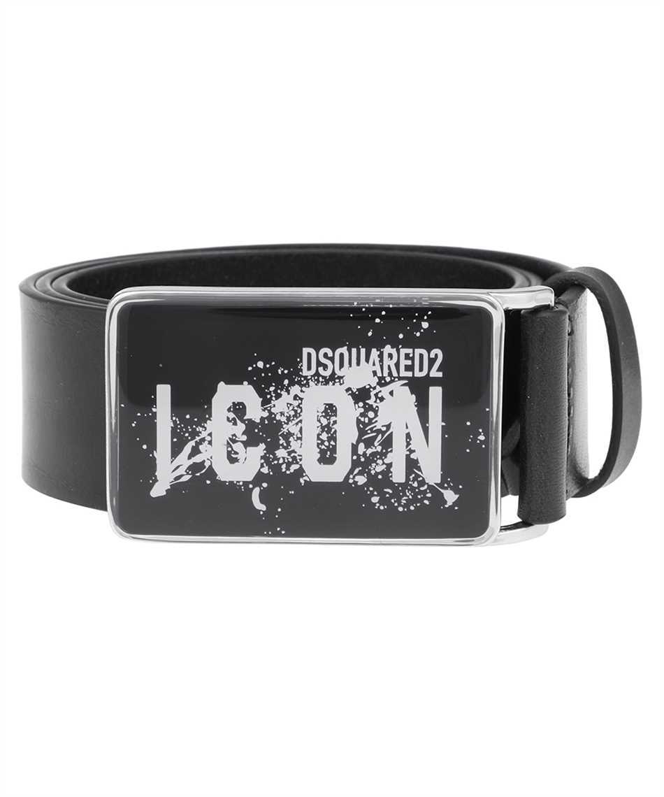 Dsquared2 BEM0569 12900001 ICON SPLASH PLAQUE Belt 2
