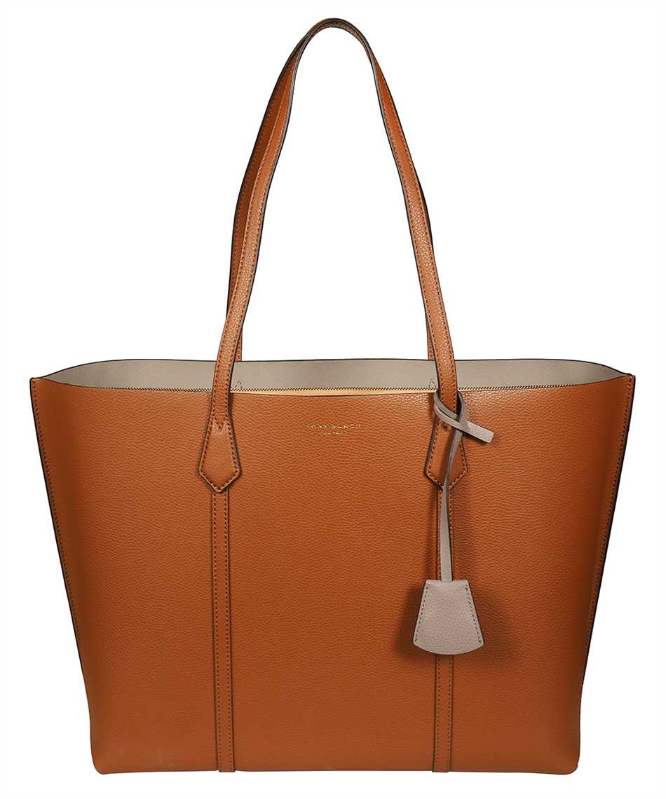 Tory Burch 81932 PERRY TRIPLE-COMPARTMENT TOTE Bag Brown
