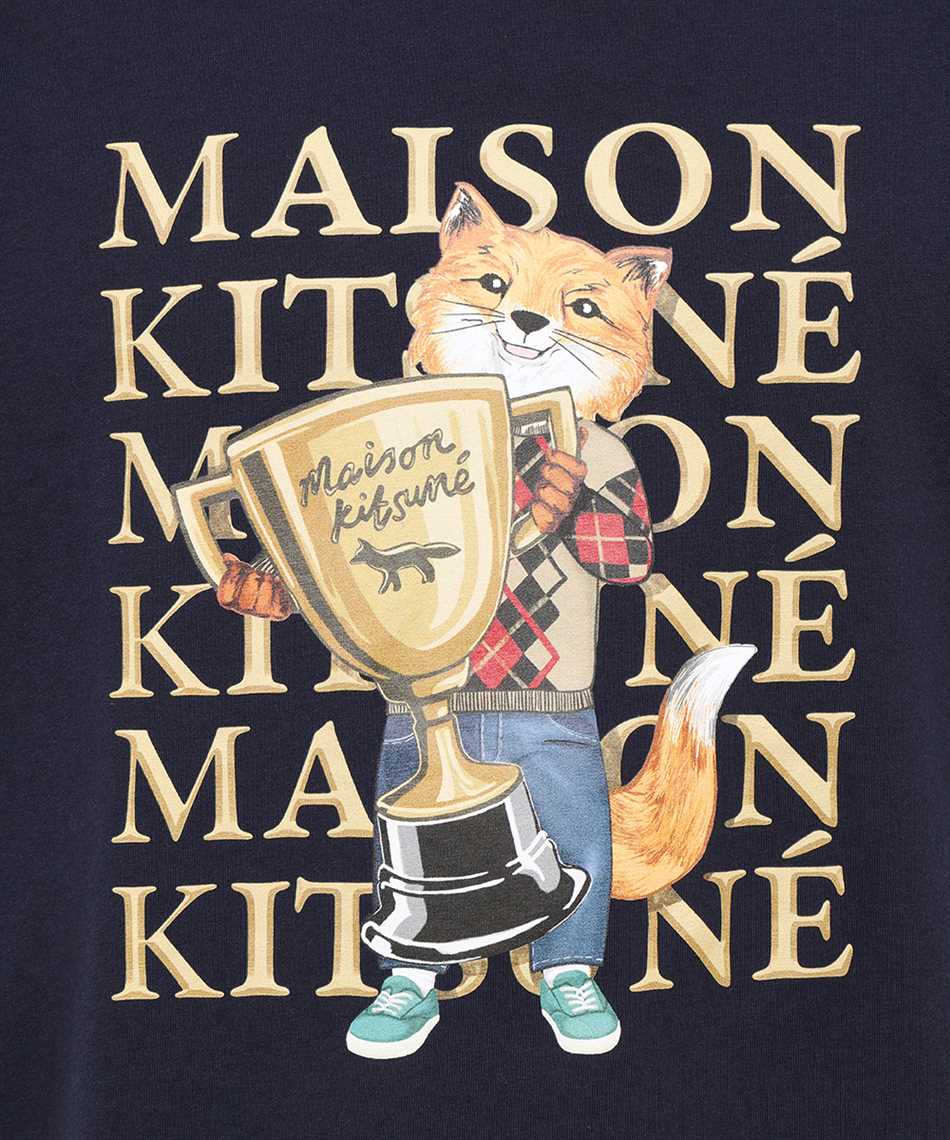 Maison Kitsune LM00123KJ0008 FOX CHAMPION REGULAR Tričko 3