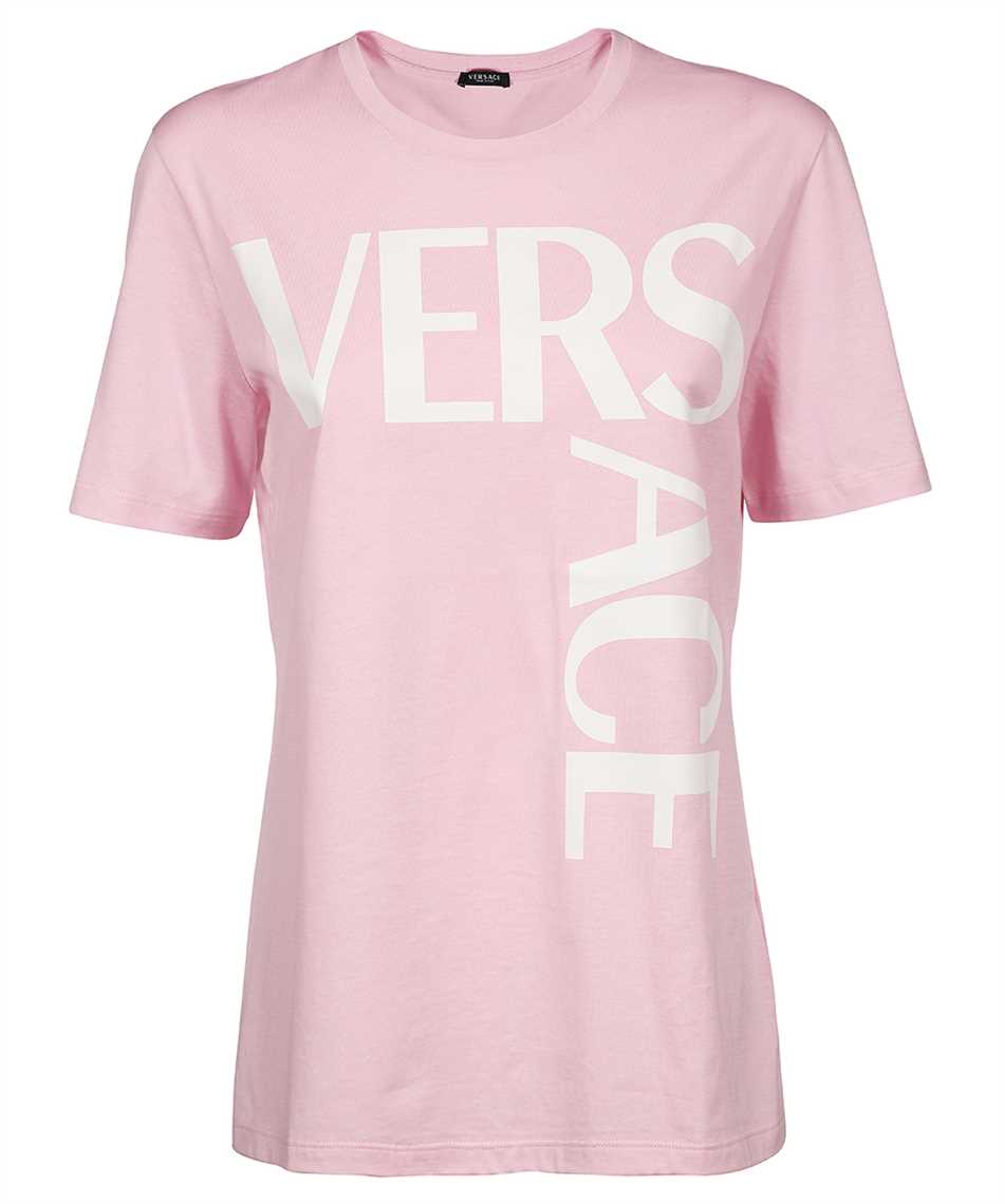 Versace 1001530 1A00603 LOGO T-shirt Pink