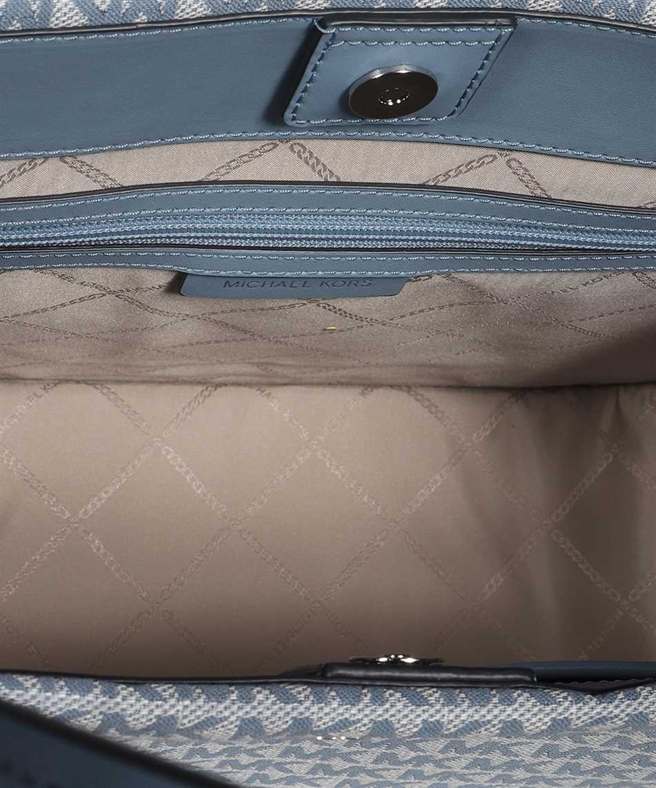 Michael Kors 30T2SH6T3I HEIDI LARGE LOGO JACQUARD TOTE Tasche 3