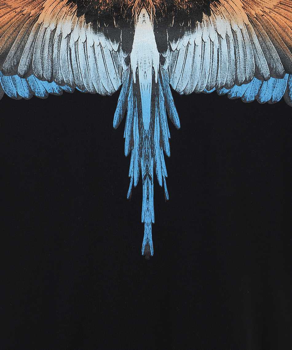 Marcelo Burlon Cmaa018r21jer001 Wings Regular T Shirt Black Marcelo Burlon Cmaa018r21jer001 Wings Regular T Shirt Black