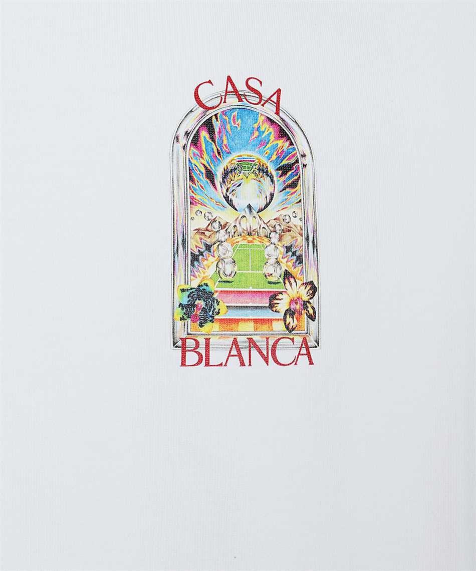 Casablanca M SS26 JTS 001 15 TENNIS LANDSCAPE CLASSIC T-shirt 3