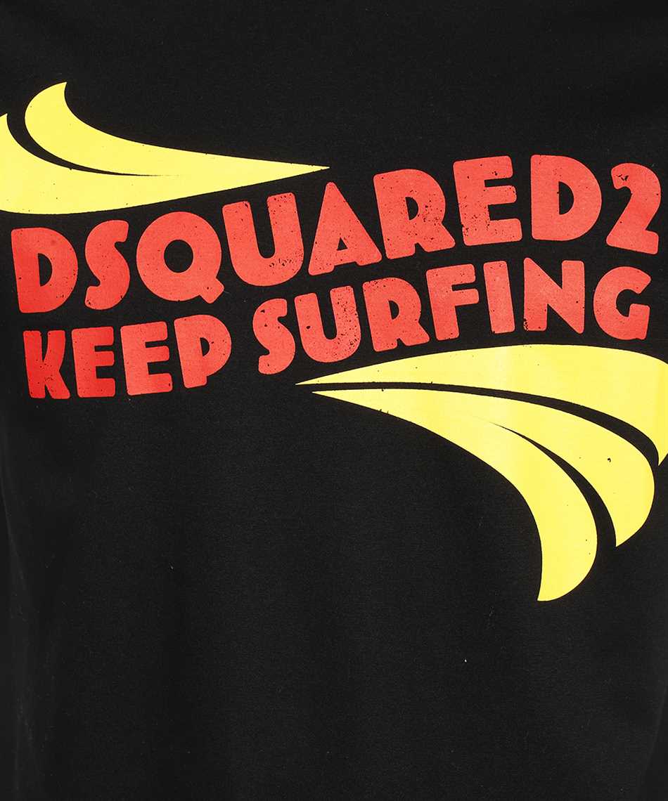 Dsquared2 S74GD1088 S23009 D2 KEEP SURFING Tričko 3