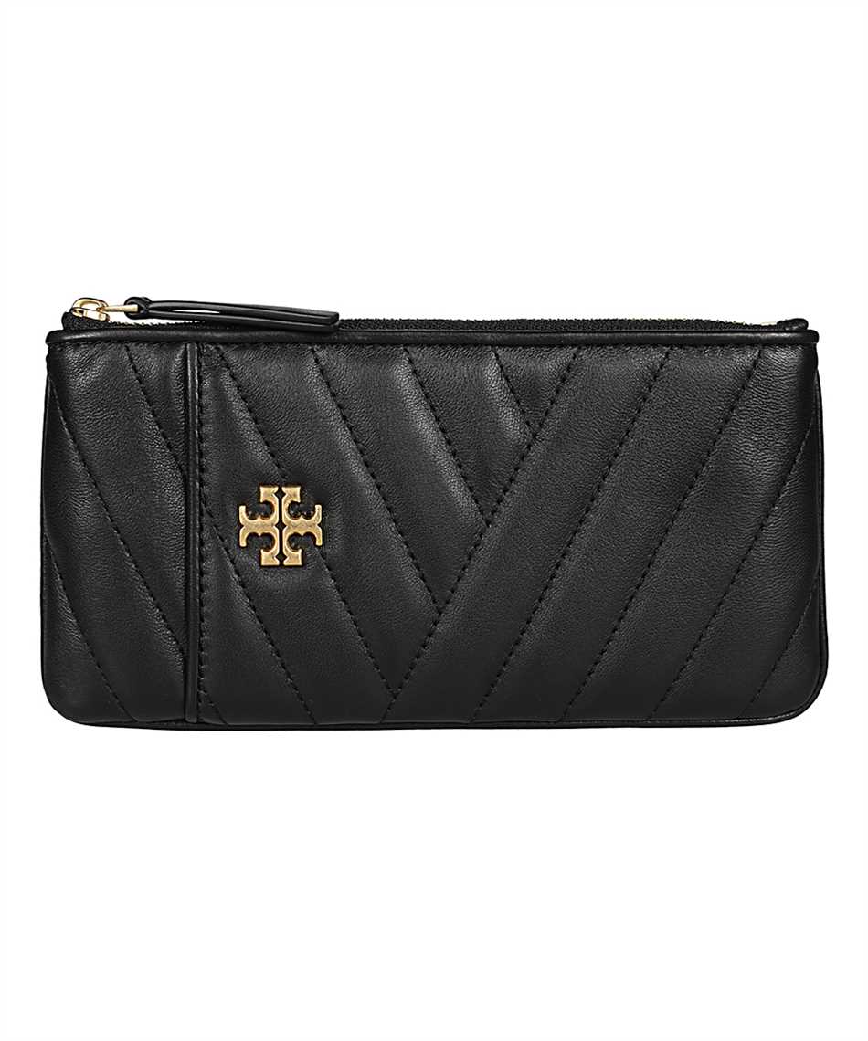 Tory Burch 75602 KIRA SHEVRON PHONE Wallet Black