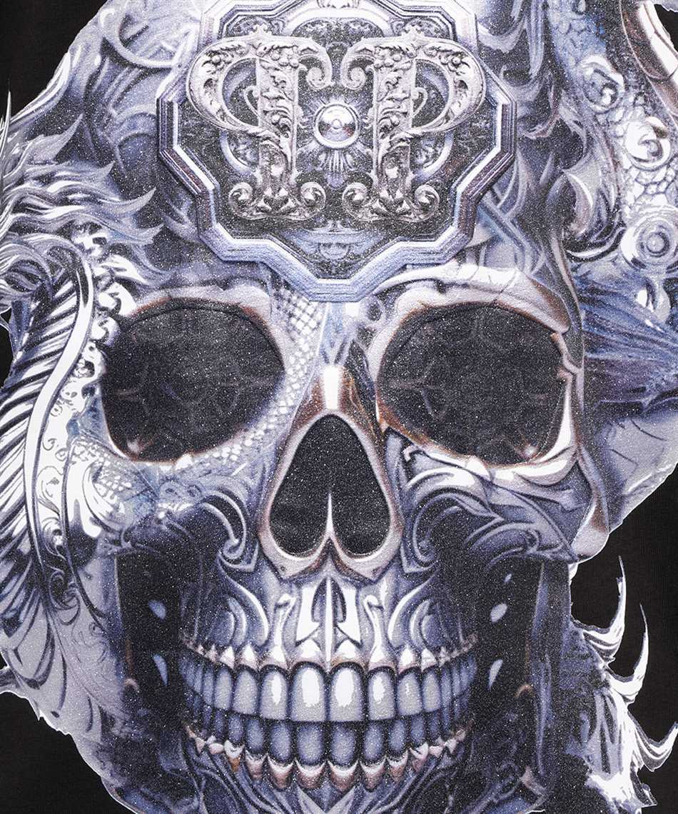 Philipp Plein AADC MTK7825 PJY002N ROUND NECK SKULL Tričko 3