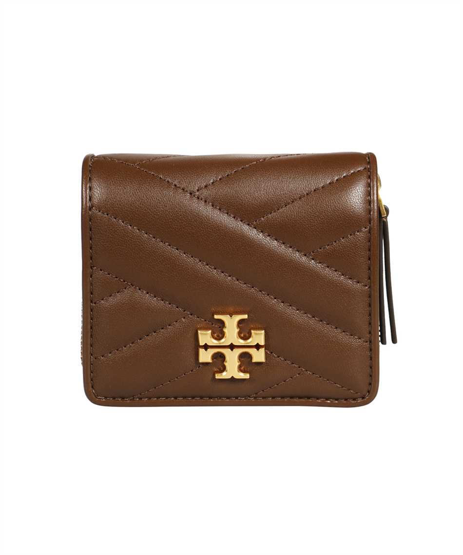 Tory Burch 56820 KIRA CHEVRON BI-FOLD Wallet Brown