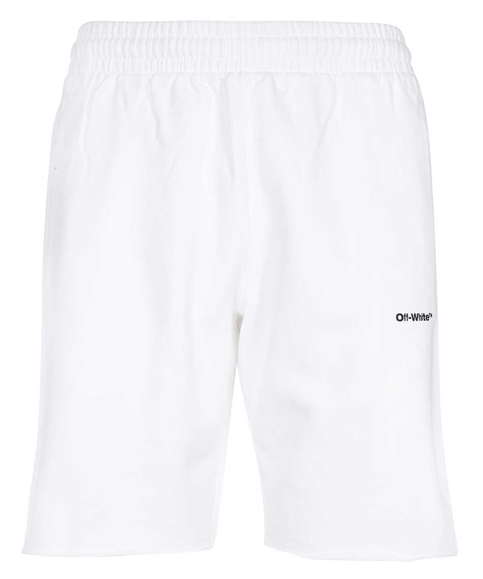 Off-White OMCI006C99FLE009 WAVE OUTL DIAG Shorts 1