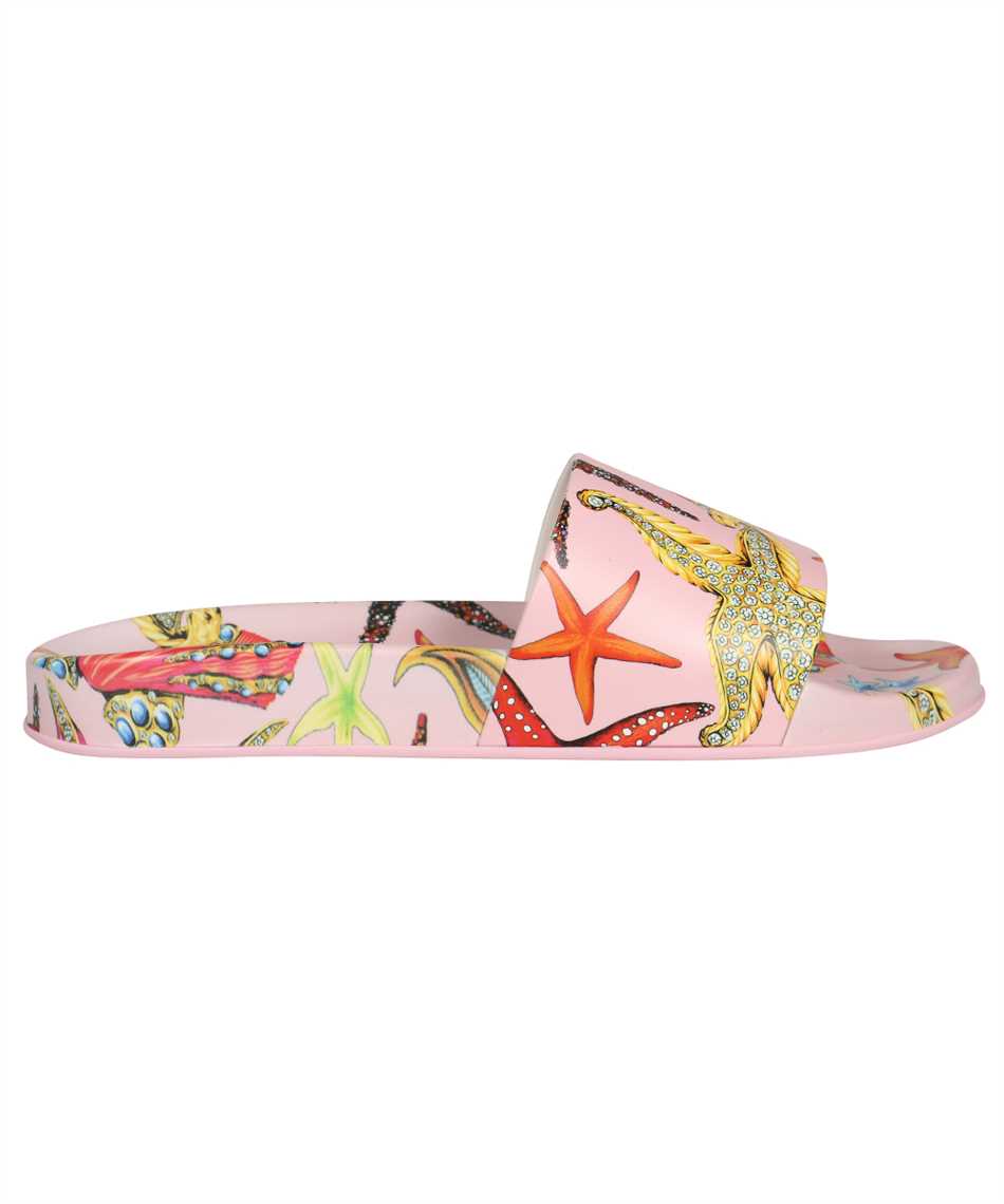 versace pink slides