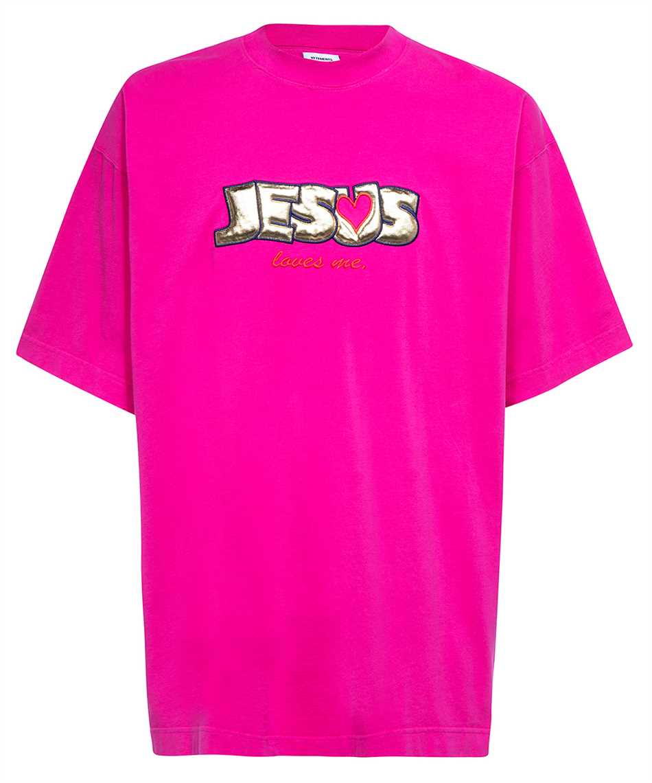 Vetements UE63TR400P JESUS LOVES YOU T-shirt 1