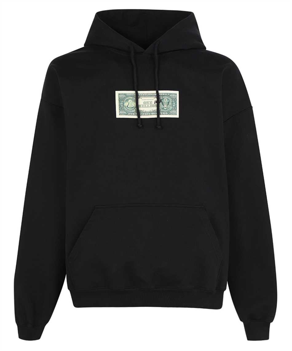 Vetements UA53HD140B ONE IN A MILLION Felpa Nero