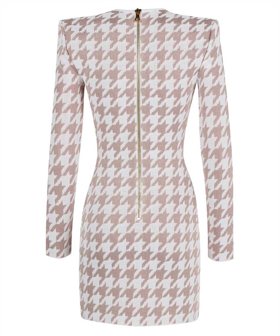 Balmain YF1R8025KC17 WRAP KNIT Abito Rosa