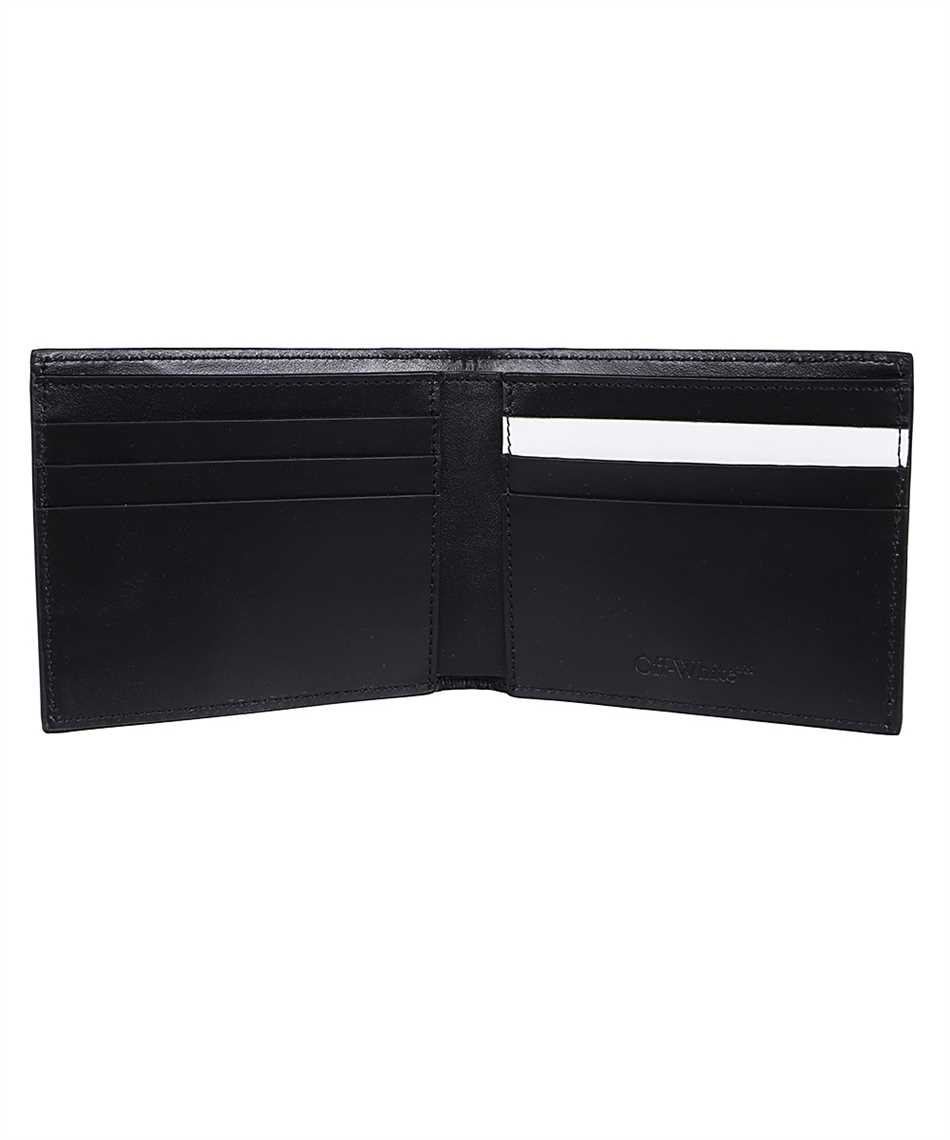 Off-White OMNC093C99LEA001 OUT OF OFFICE BIFOLD Portafoglio 3