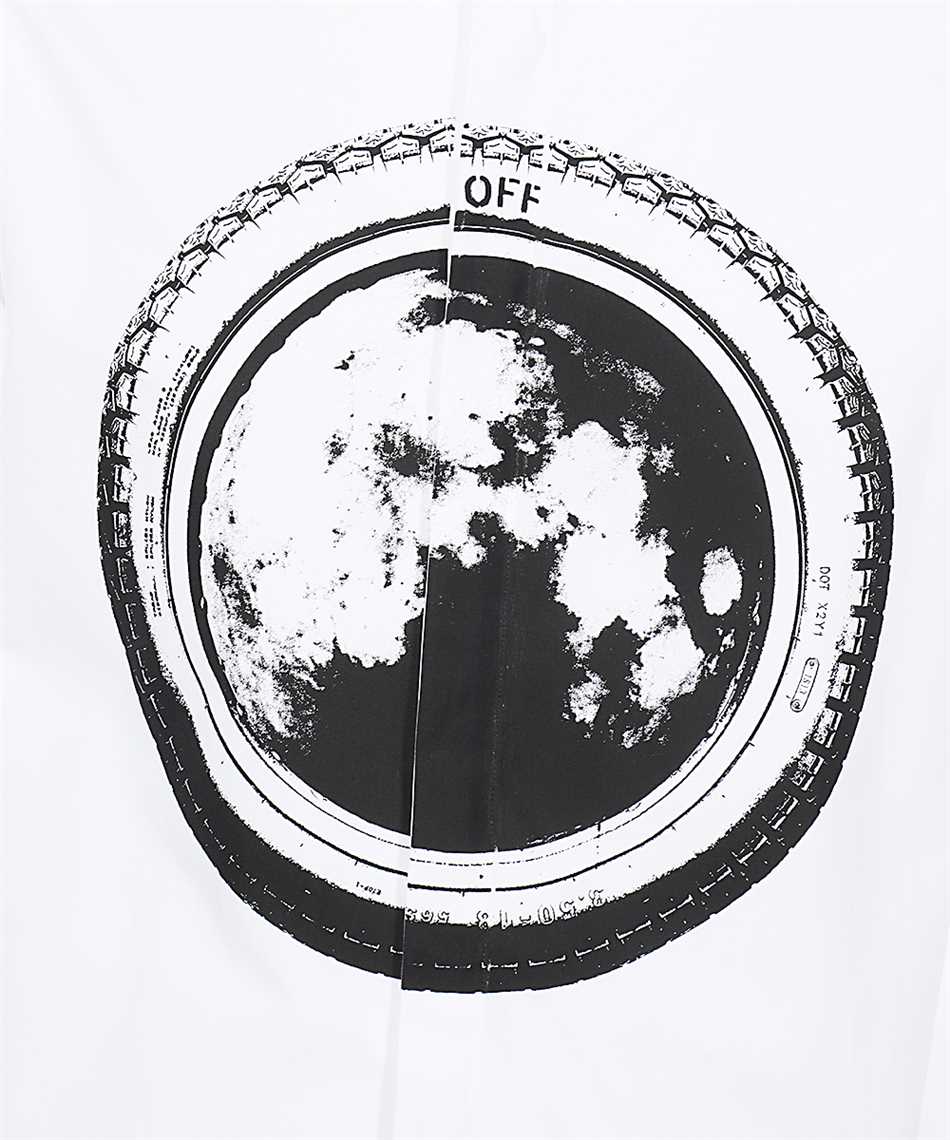 Off-White OMGE024F23FAB001 TYRE MOON HEAVYCOT ROUND Shirt 3