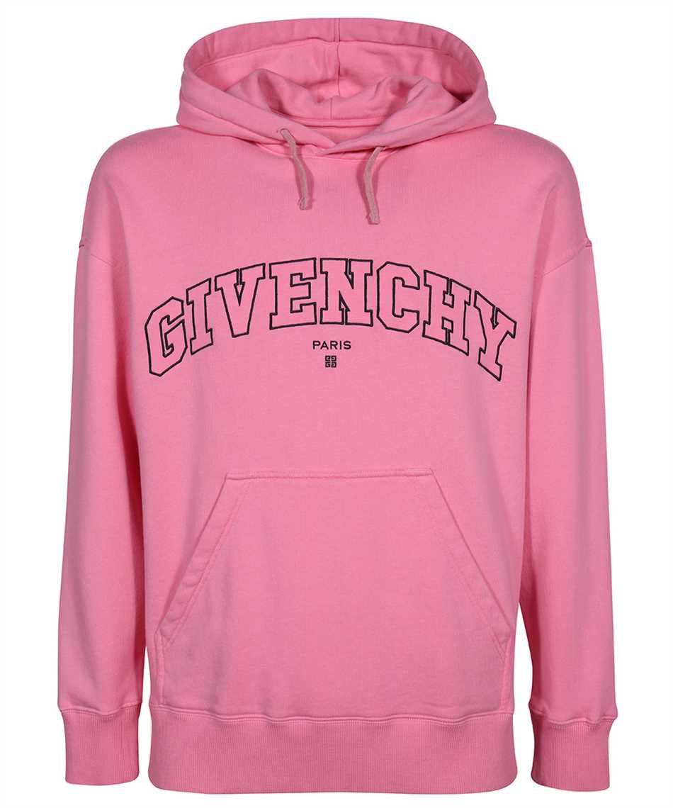 Givenchy BMJ0HC3Y8Q COLLEGE SLIM FIT IN FLEECE Kapuzen-Sweatshirt 1