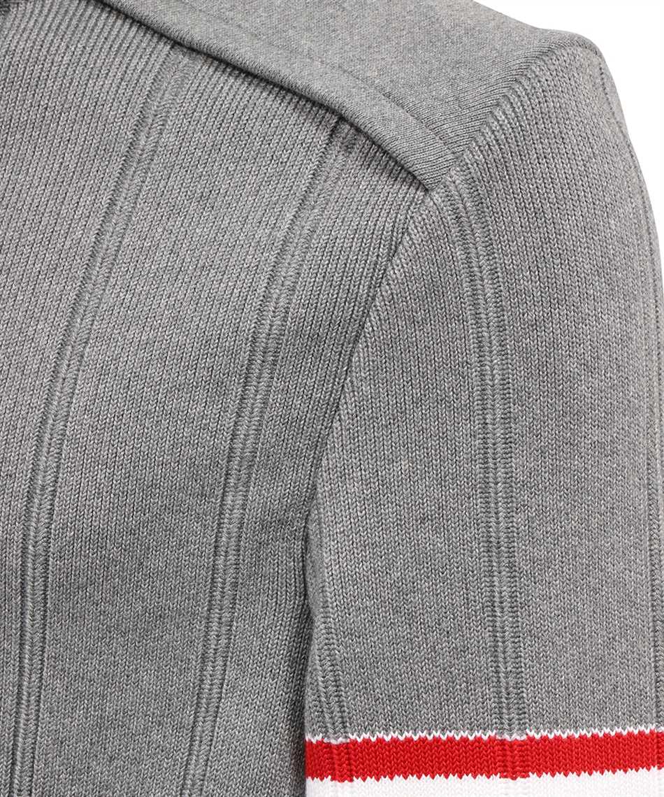 Thom Browne MKJ113A Y3028 FINE-RIBBED Jacket 3