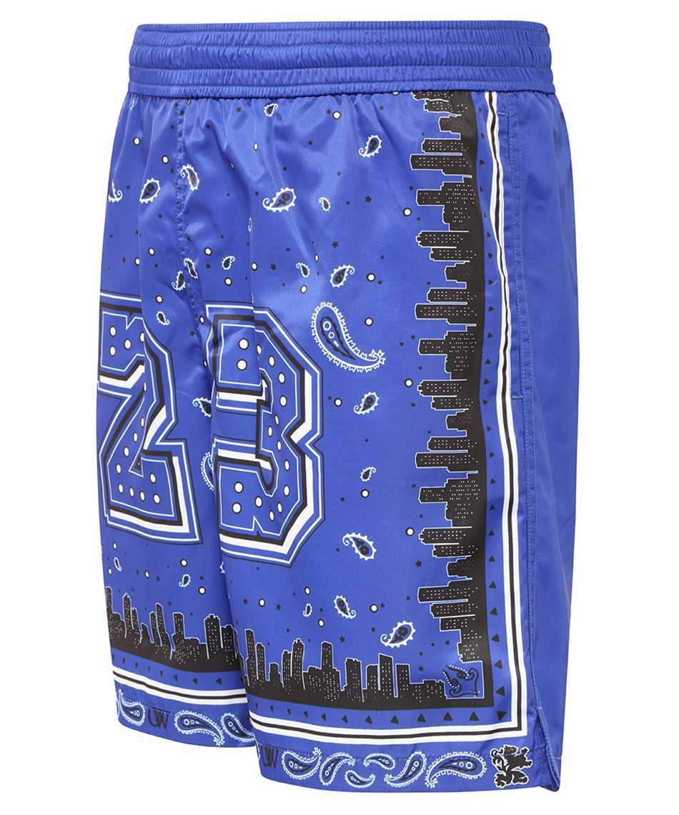 Off-White OMFD008S24FAB002 BANDANA SURFER Plavky 3