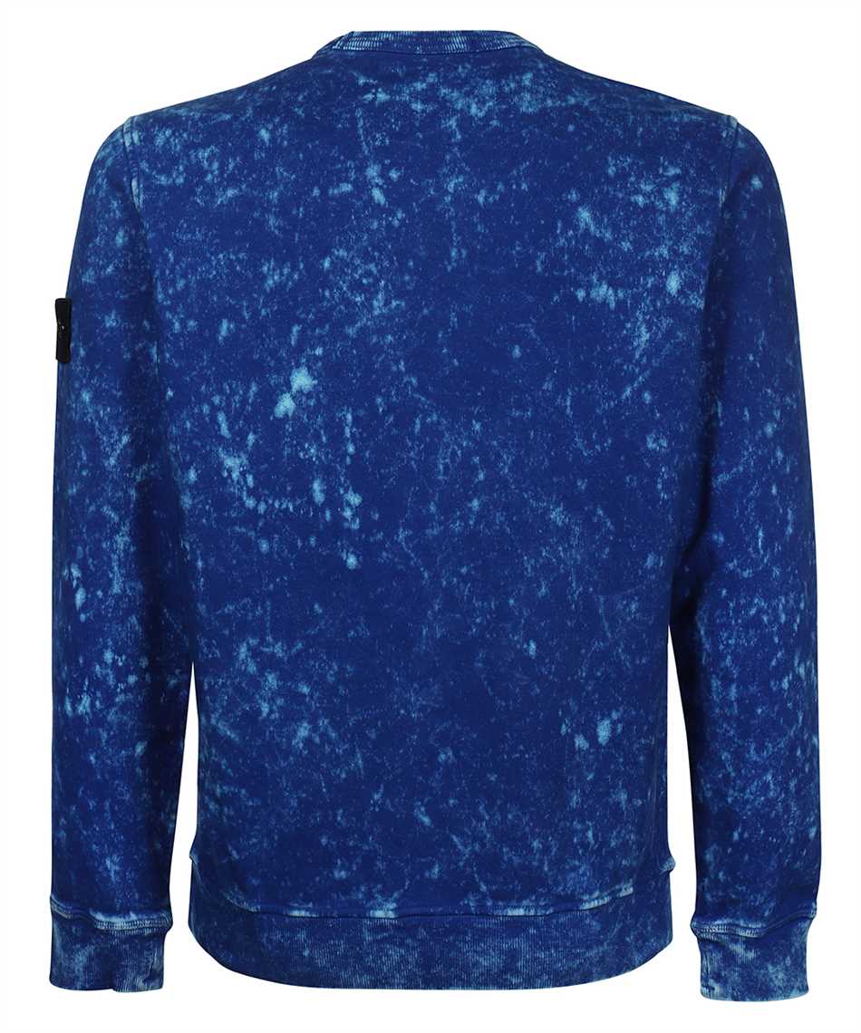 Stone Island 61538 COTTON FLEECE + OFF-DYE OVD TREATMENT Mikina 2