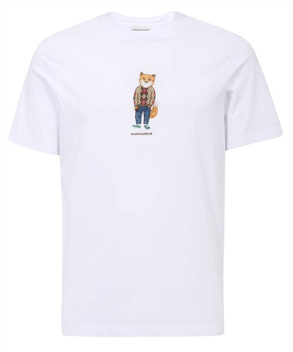 Maison Kitsune LM00111KJ0008 DRESSED FOX REGULAR T-Shirt 1