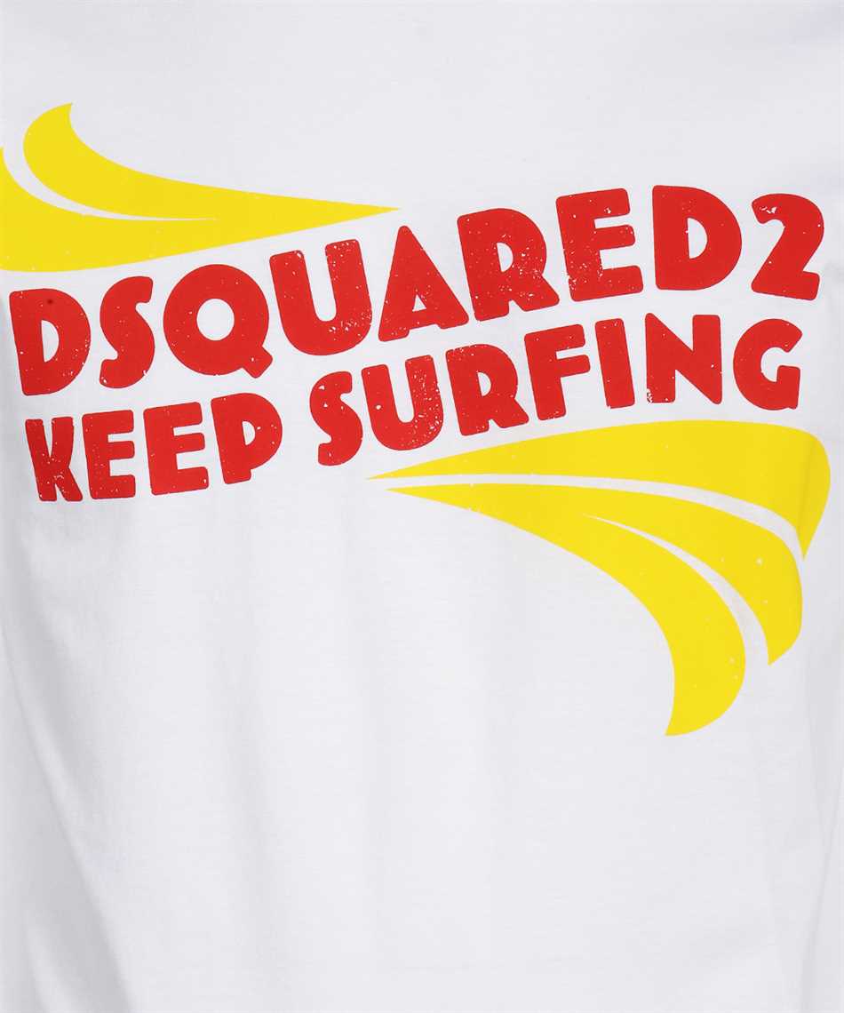 Dsquared2 S74GD1088 S23009 D2 KEEP SURFING T-shirt 3