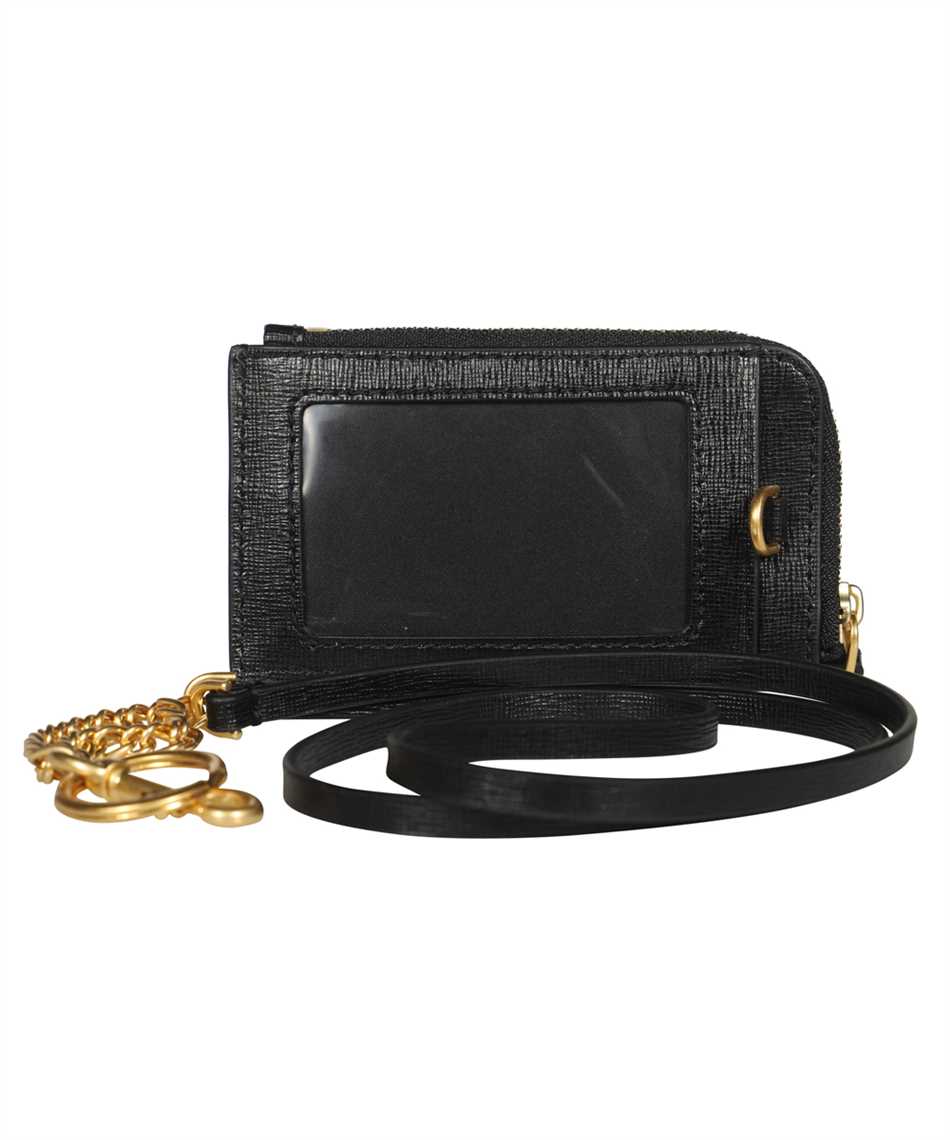 Tory Burch 84073 ROBINSON LANYARD Card holder Black