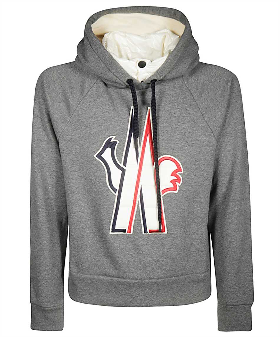 Moncler Grenoble 80004.50 8099F Hoodie Grey