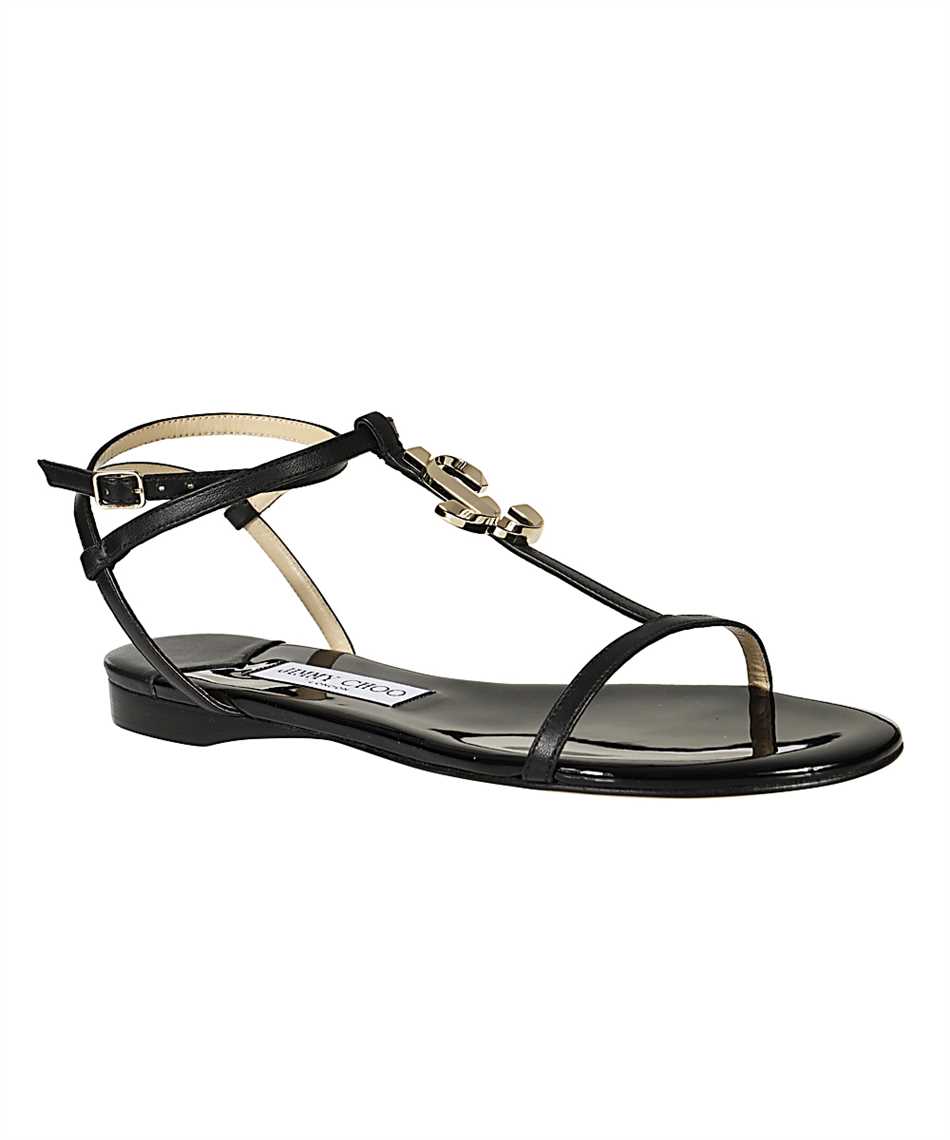 Jimmy Choo ALODIE FLAT NPA Sandals Black