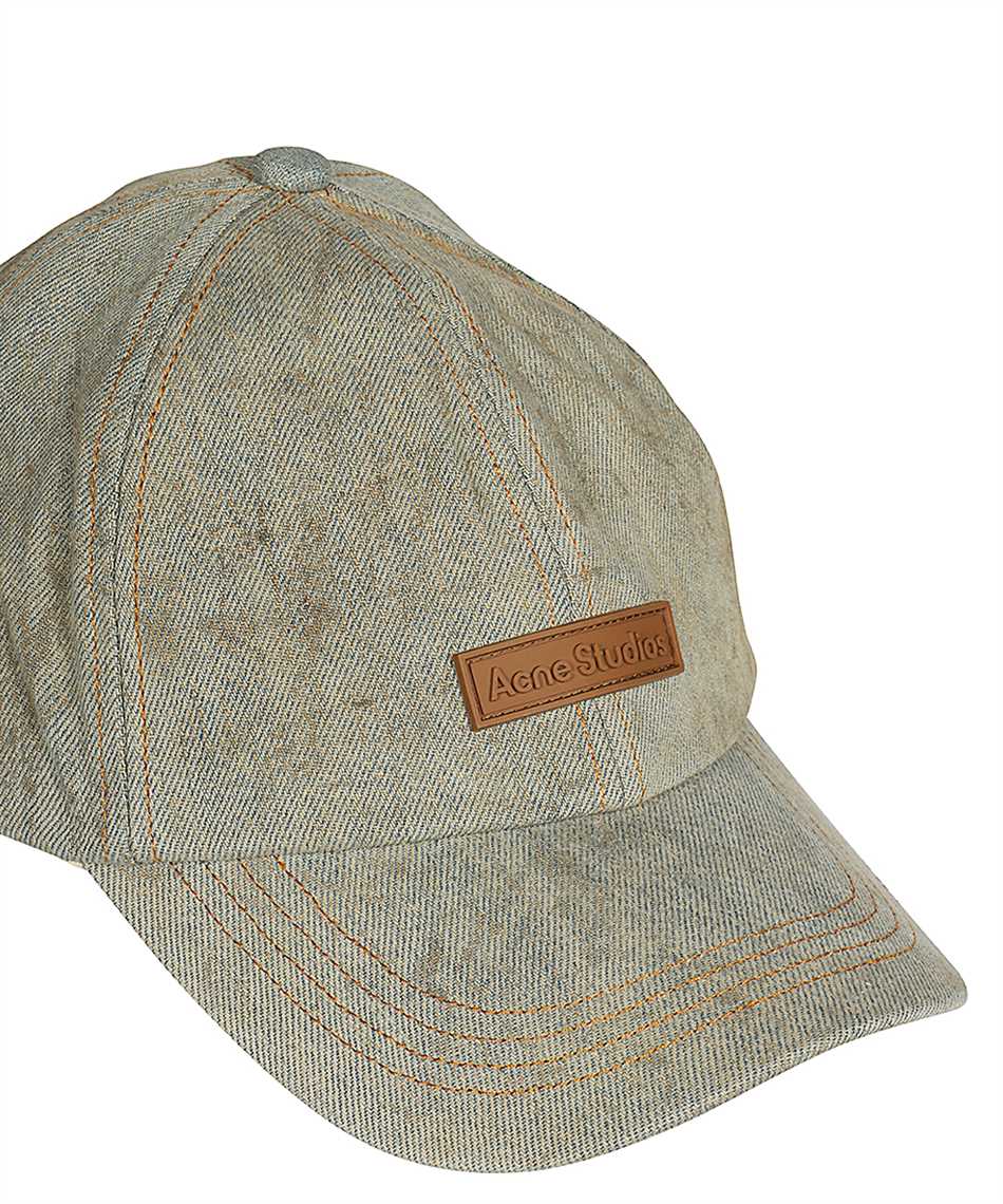 Acne FN UX HATS000209 DENIM BASEBALL Cap 3