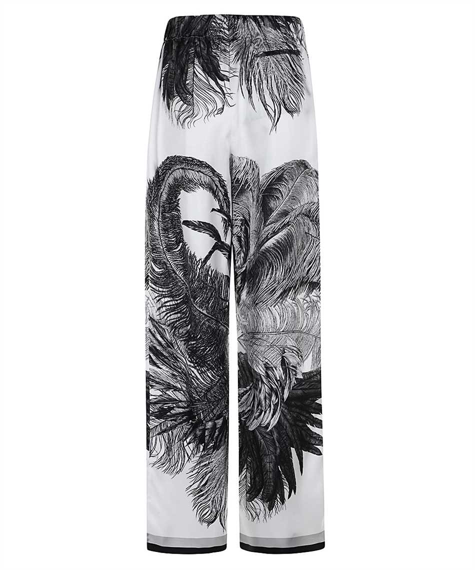 The Attico 260WCP00258 SSS026PR Feather-print Hose 2