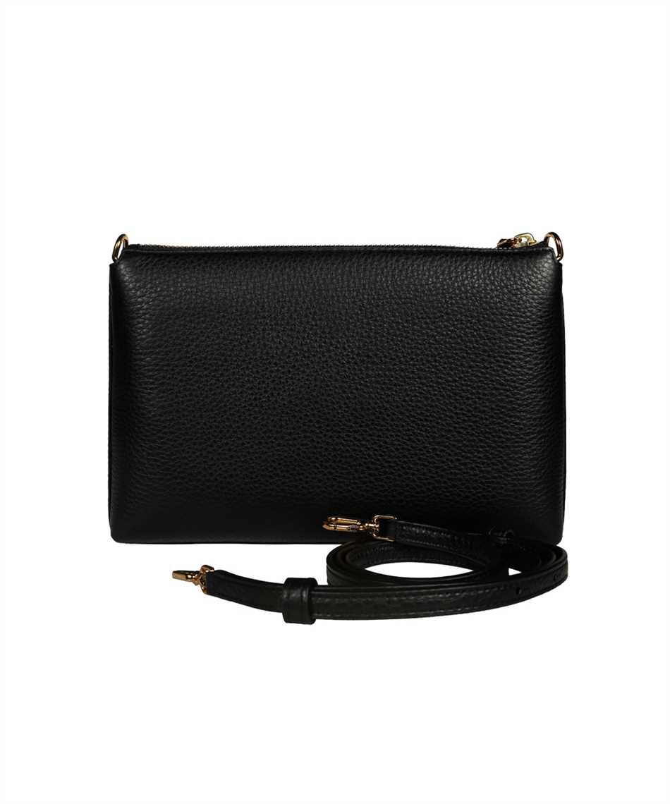 Tory Burch 61385 KIRA PEBBLED TOP-ZIP CROSSBODY Bag Black