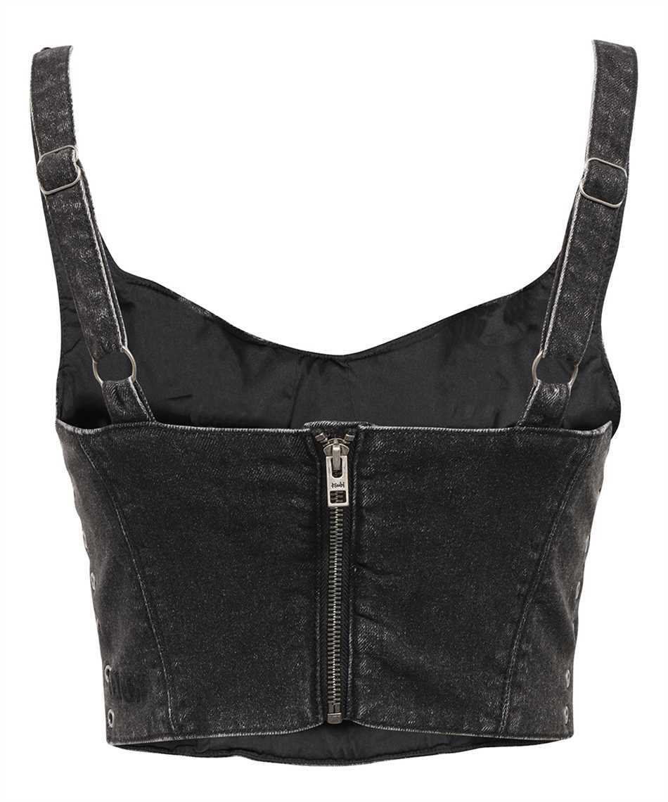 Ksubi WFA24FT004 DAUPHINE BUSTIER SHADOW Top 2