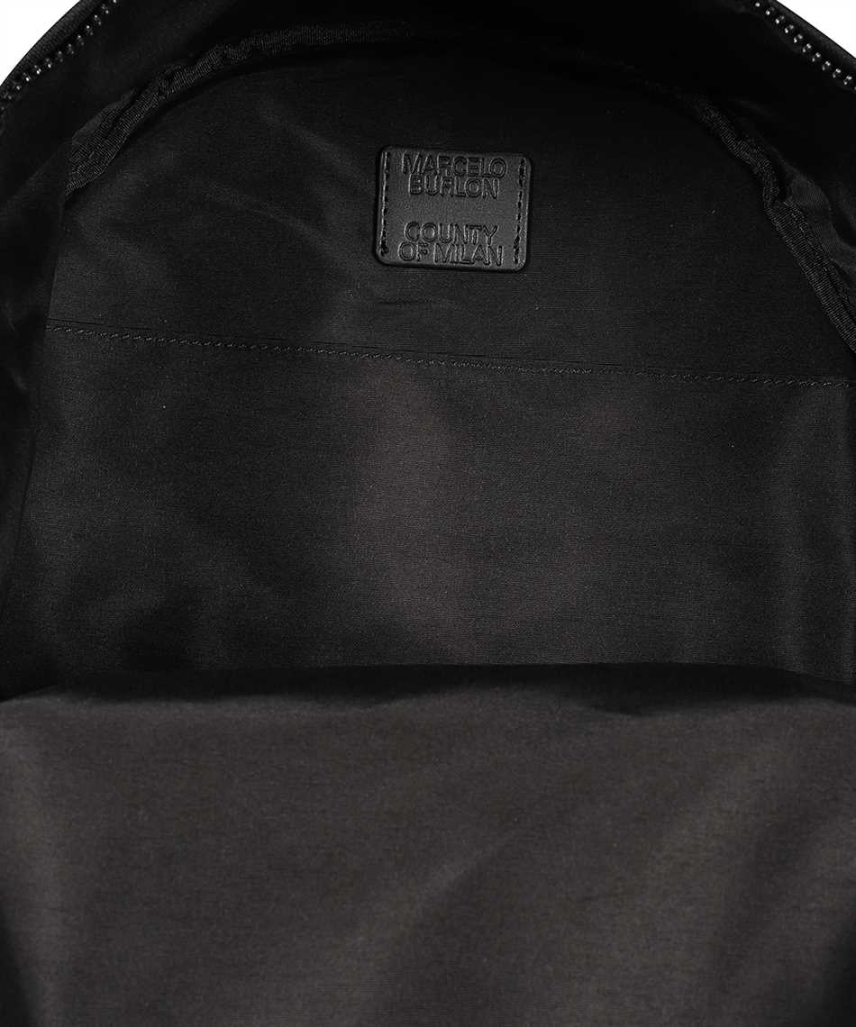 Marcelo Burlon CMNB006F20FAB001 WINGS Zaino Nero