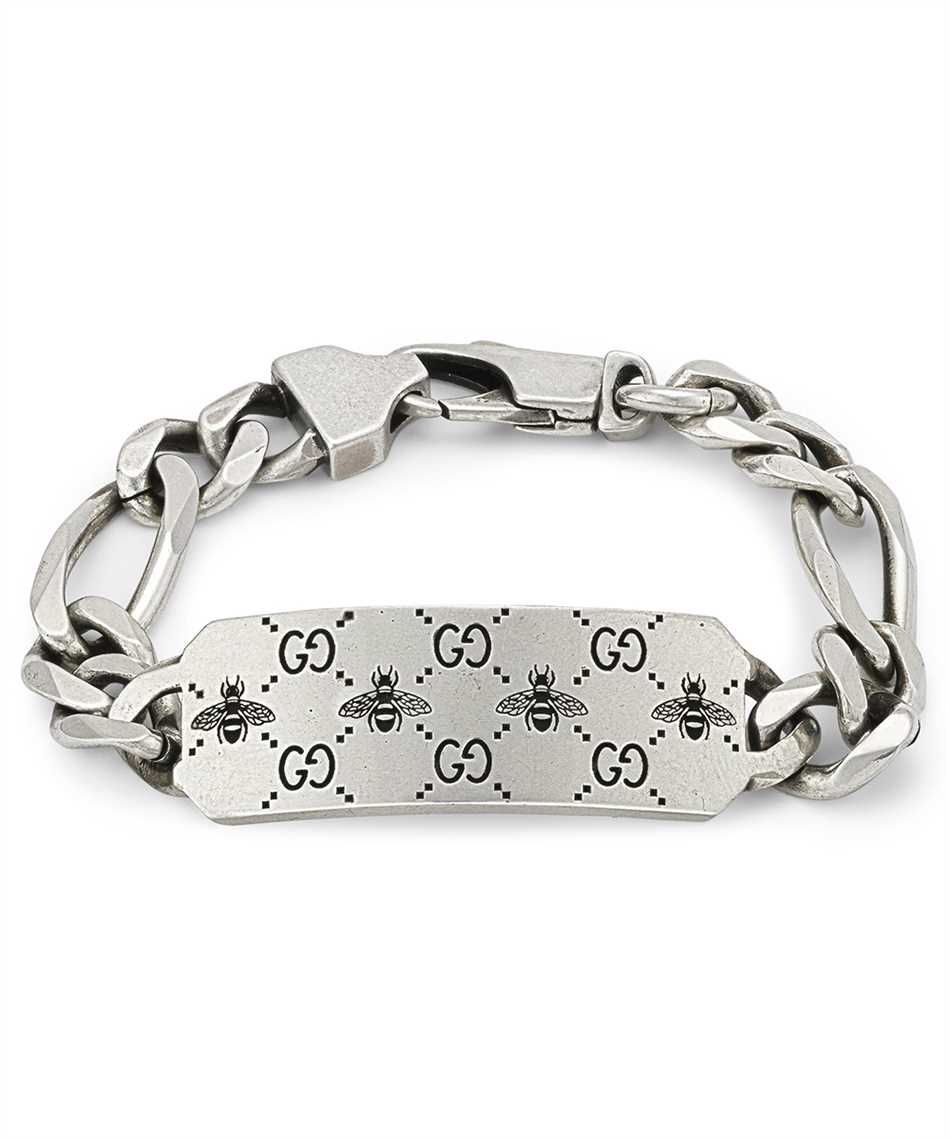 Gucci Jewelry Silver JWL YBA728264001 GG AND BEE ENGRAVED Bracelet 1
