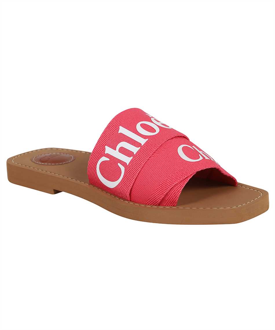 pink chloe slides