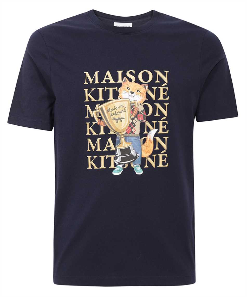 Maison Kitsune LM00123KJ0008 FOX CHAMPION REGULAR T-shirt 1