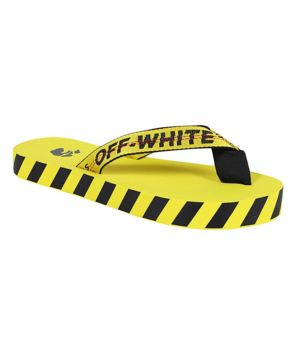 off white yellow slides