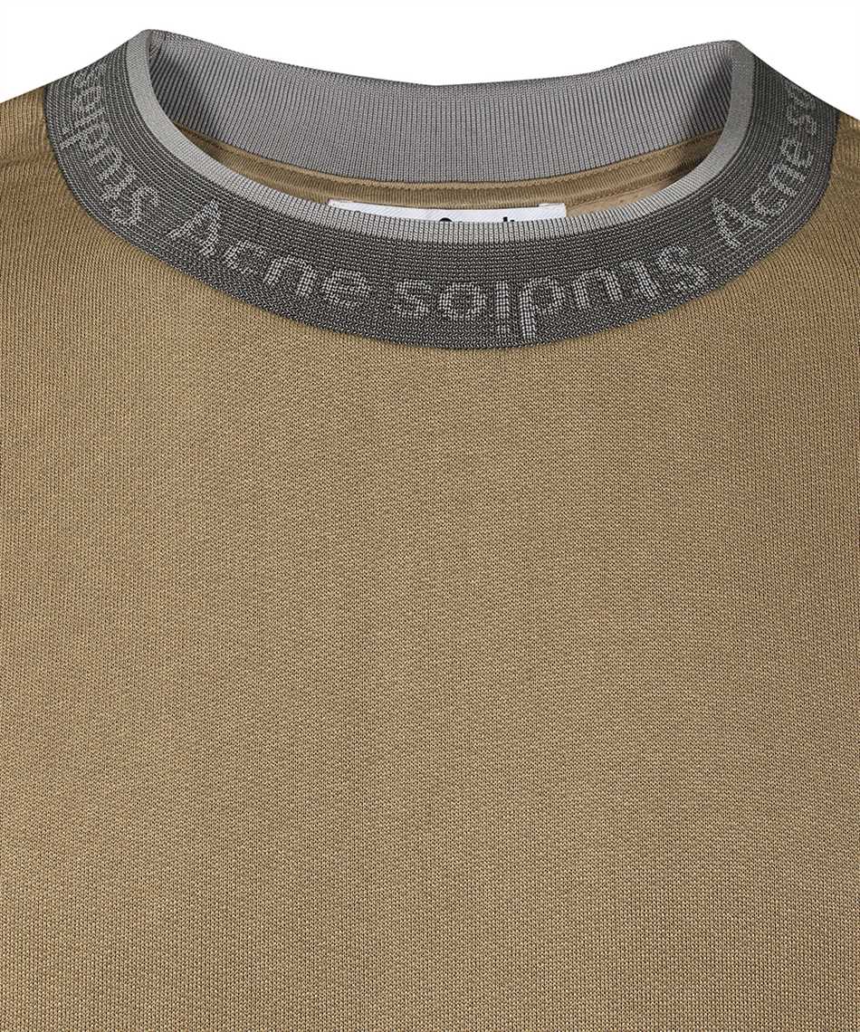 Acne FN-MN-SWEA000257 LOGO RIB Felpa 3