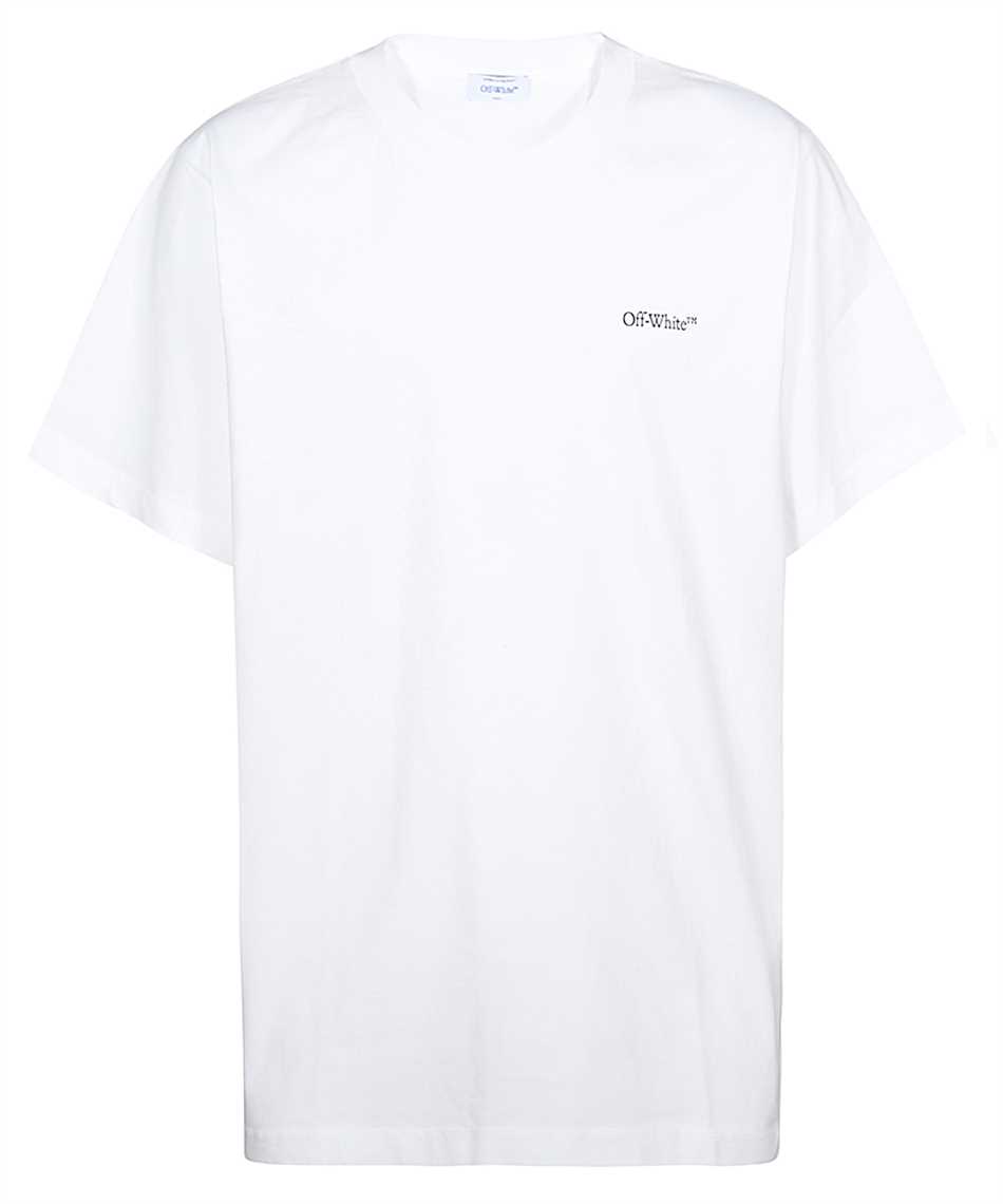 Off-White OMAA027F23JER010 SCRATCH ARROW SLIM T-shirt 1