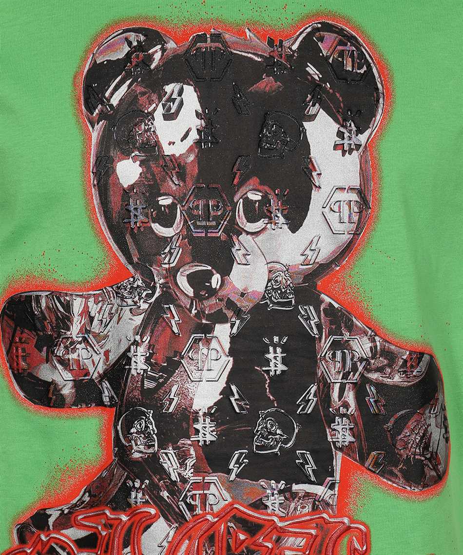 Philipp Plein PACC MTK 6212 PJY002N TEDDY GLASS T-shirt 3