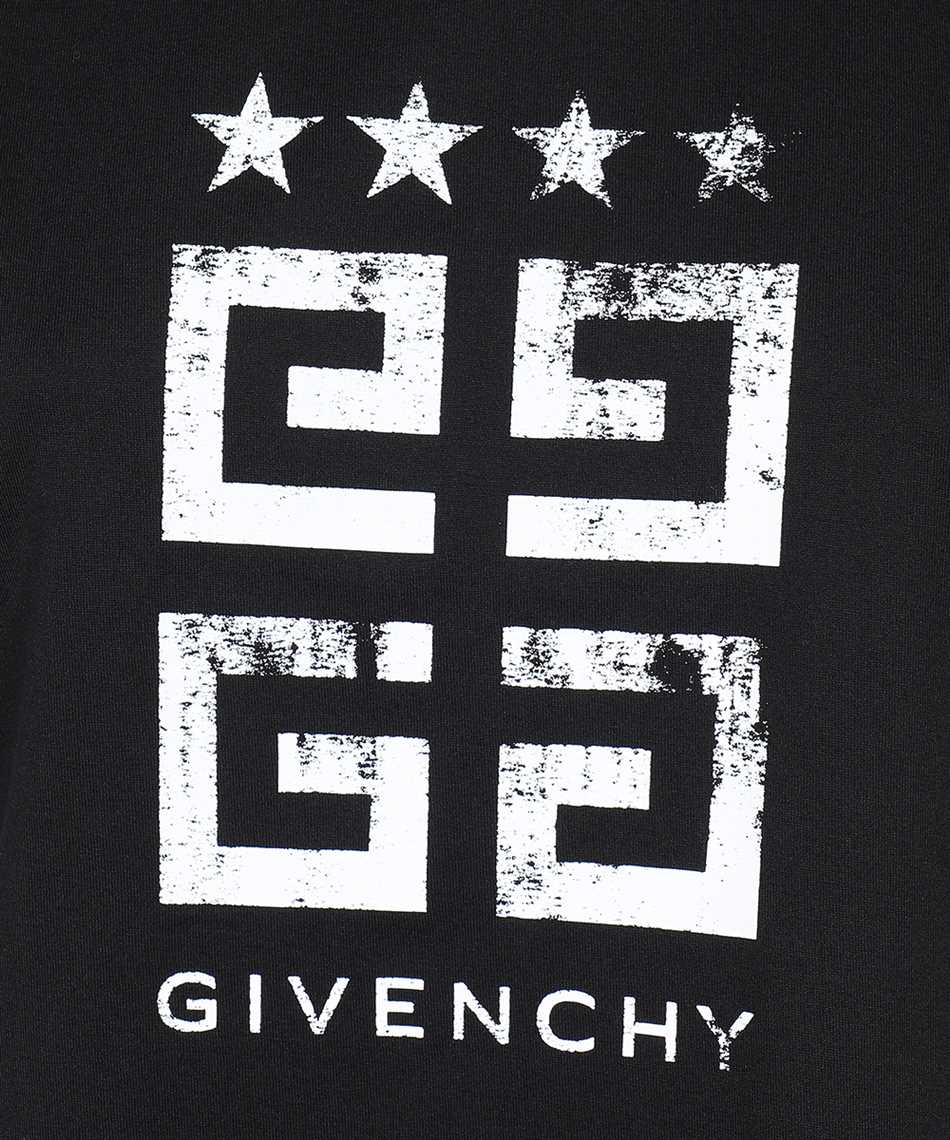 Givenchy BW70AS3YEL 4G STARS SLIM FIT IN COTTON Tričko 3